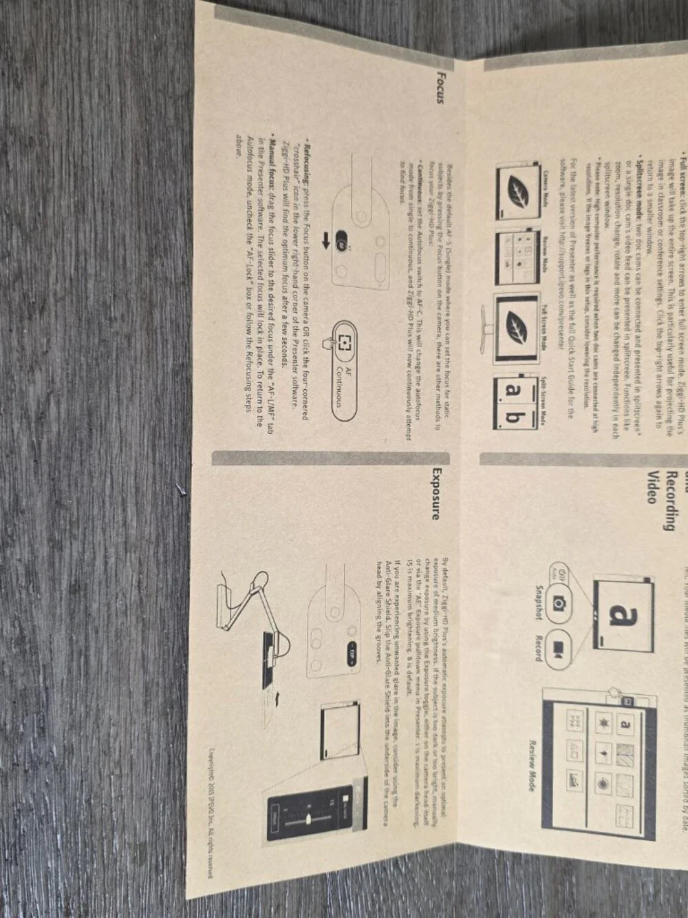 IPEVO Ziggi HD Plus USB Document Camera CDVU-06IP